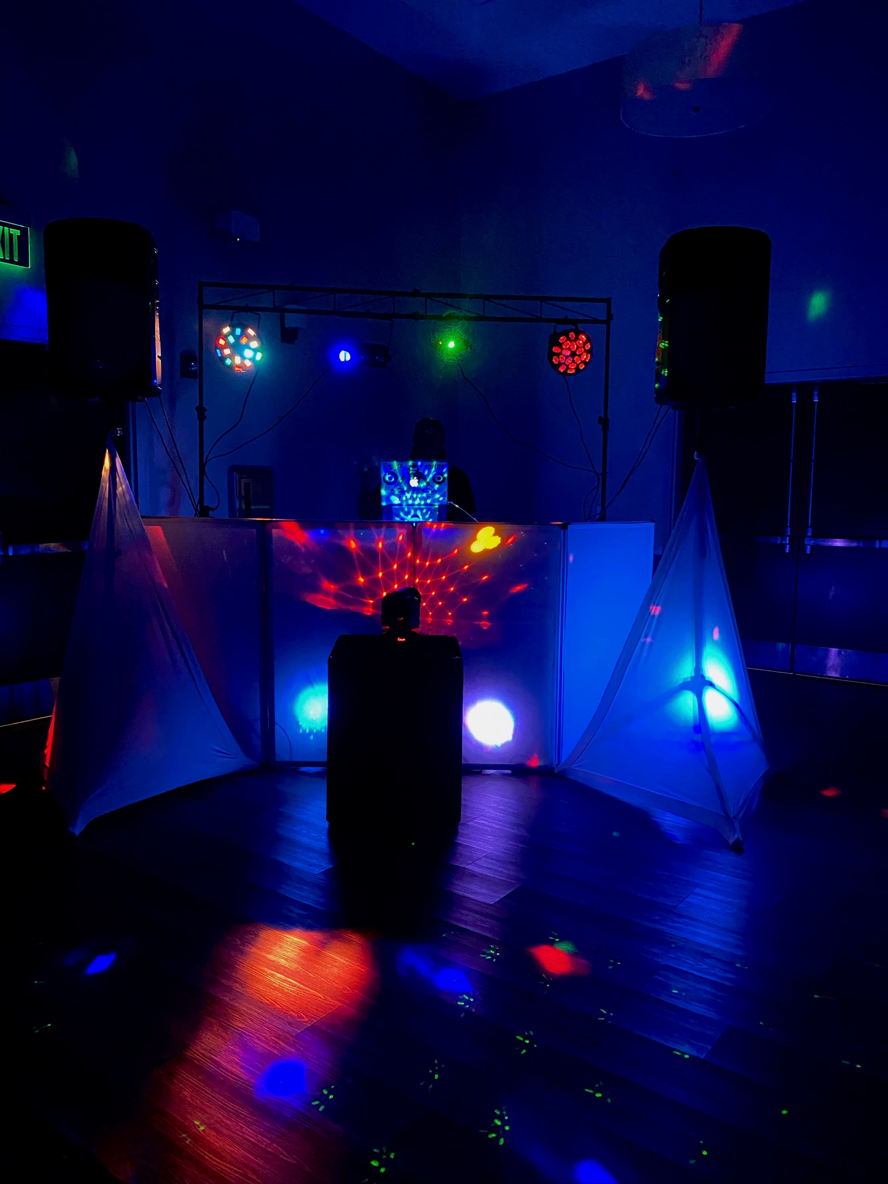 DJ Omar performing at a live event